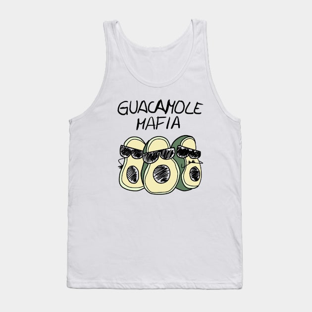 Mafia Guacamole Tank Top by Moticuco